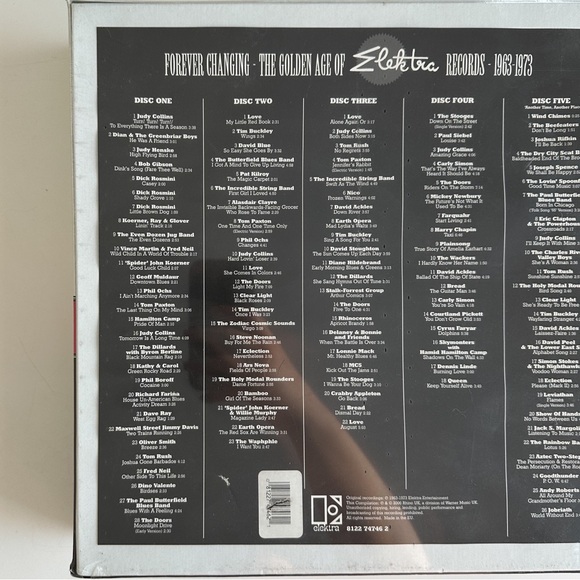 Forever Changing: The Golden Age Of Elektra Records 1963-1973 NWT 5 CD Box Set - Picture 8 of 12